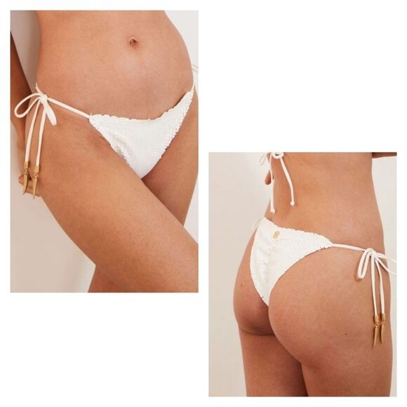 VIX Scales White Halter Bikini Top - Picture 4 of 15